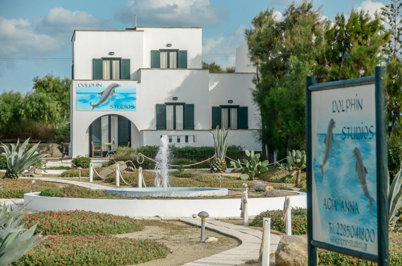 Dolphin Studios Agia Anna  Екстериор снимка