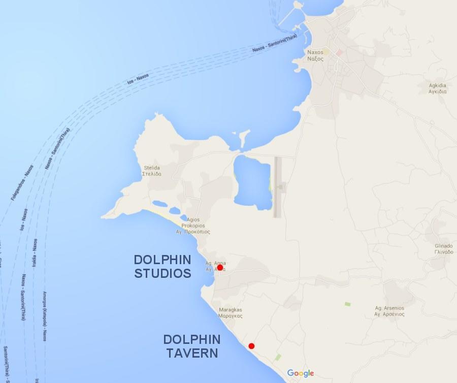 Dolphin Studios Agia Anna  Екстериор снимка